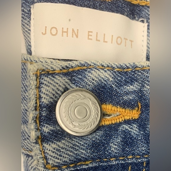 John Elliot Women’s Main Line Cropped HighRise BoyFriend Jeans NWT SZ 30! - Picture 5 of 11